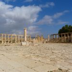 Foro Ovale a Jerash in Giordania