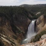 Cascata a Yellowstone